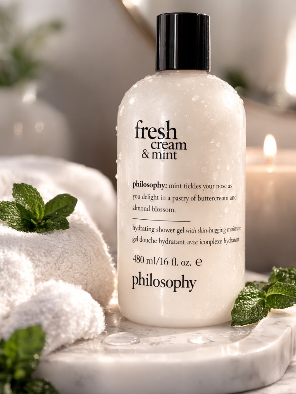 Enjoy Your Philosophy Fresh Cream & Mint 16oz – NIB Signature formula